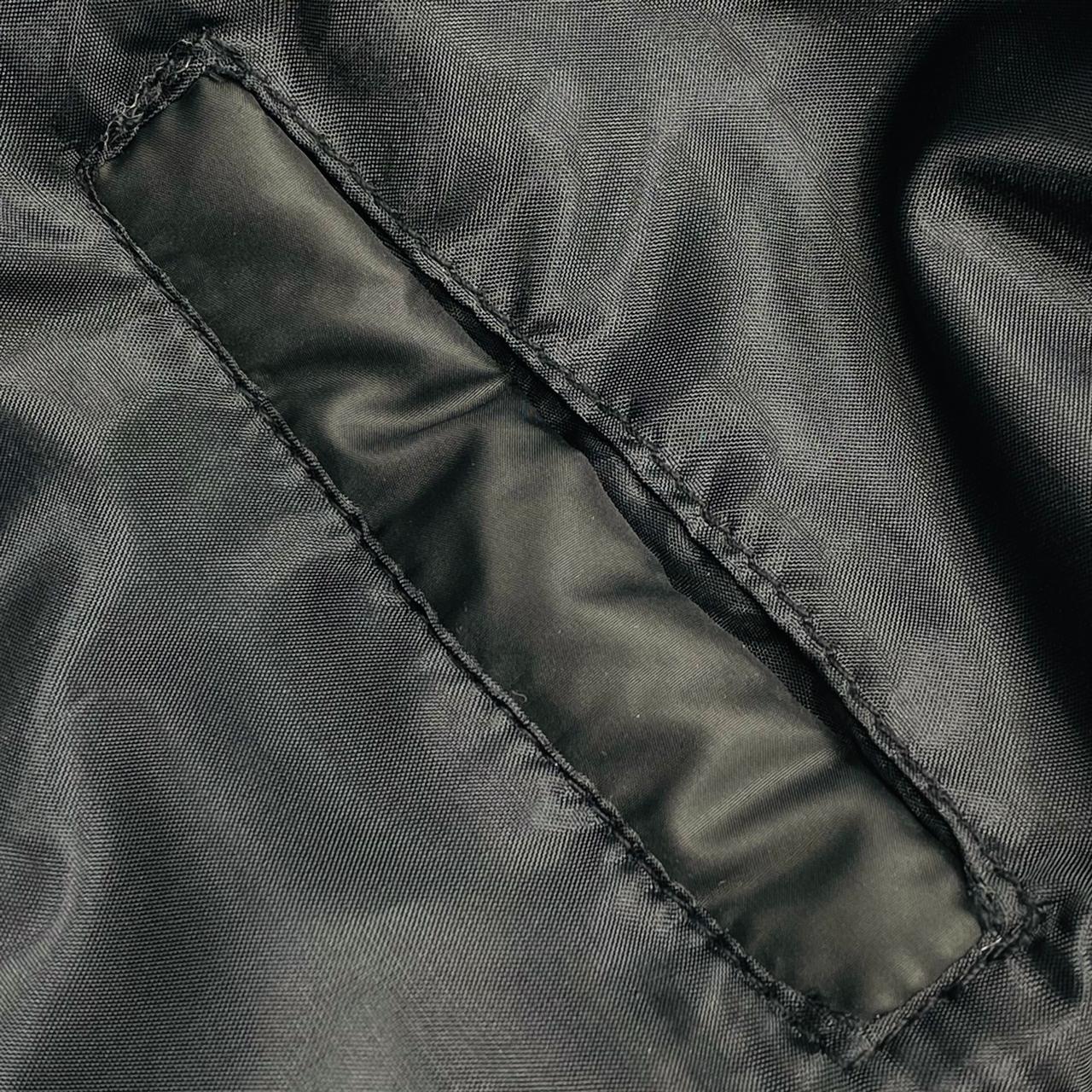 Black Color Winter Puffer Jacket with 3 Pockets