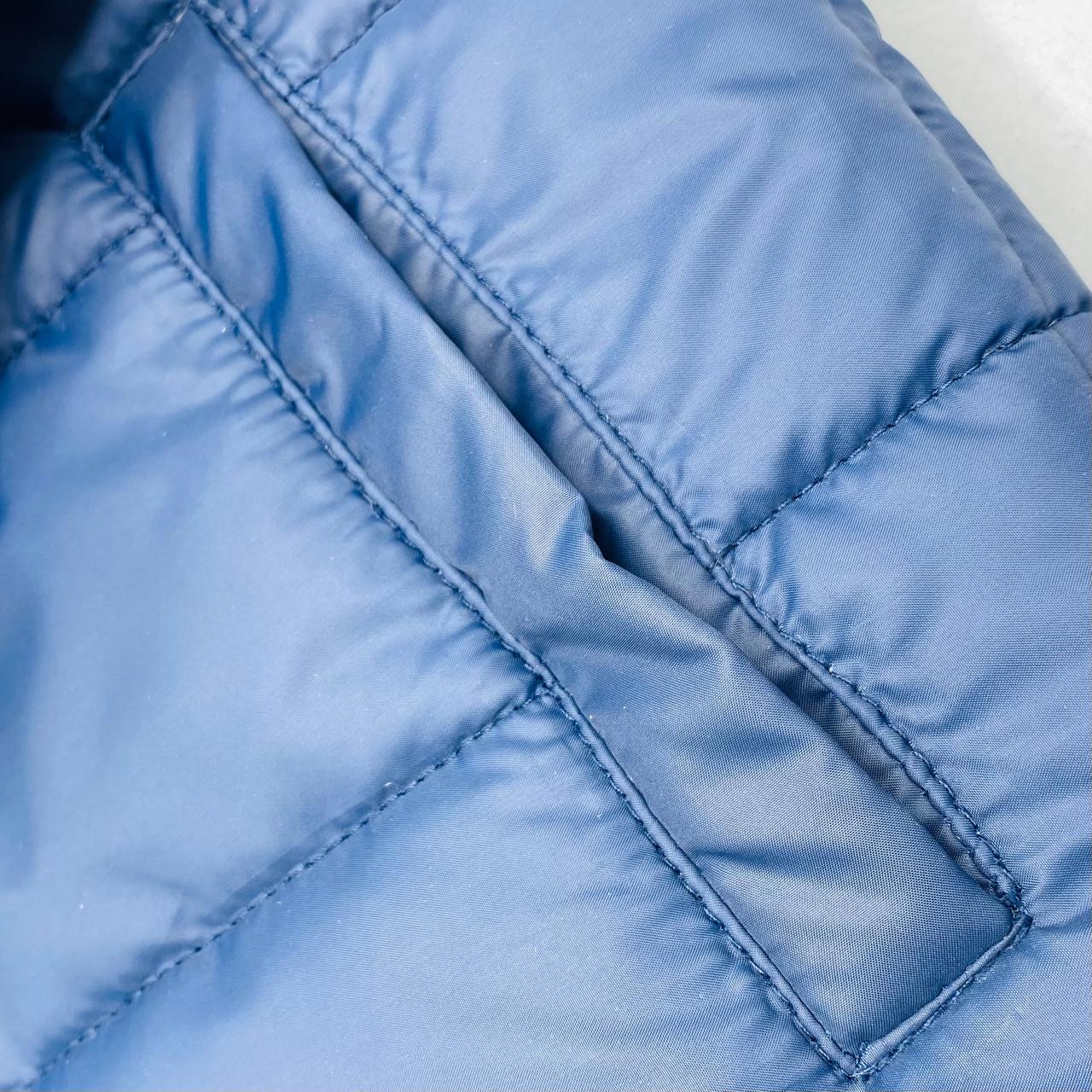 Blue Color Winter Puffer Jacket with 3 Pockets