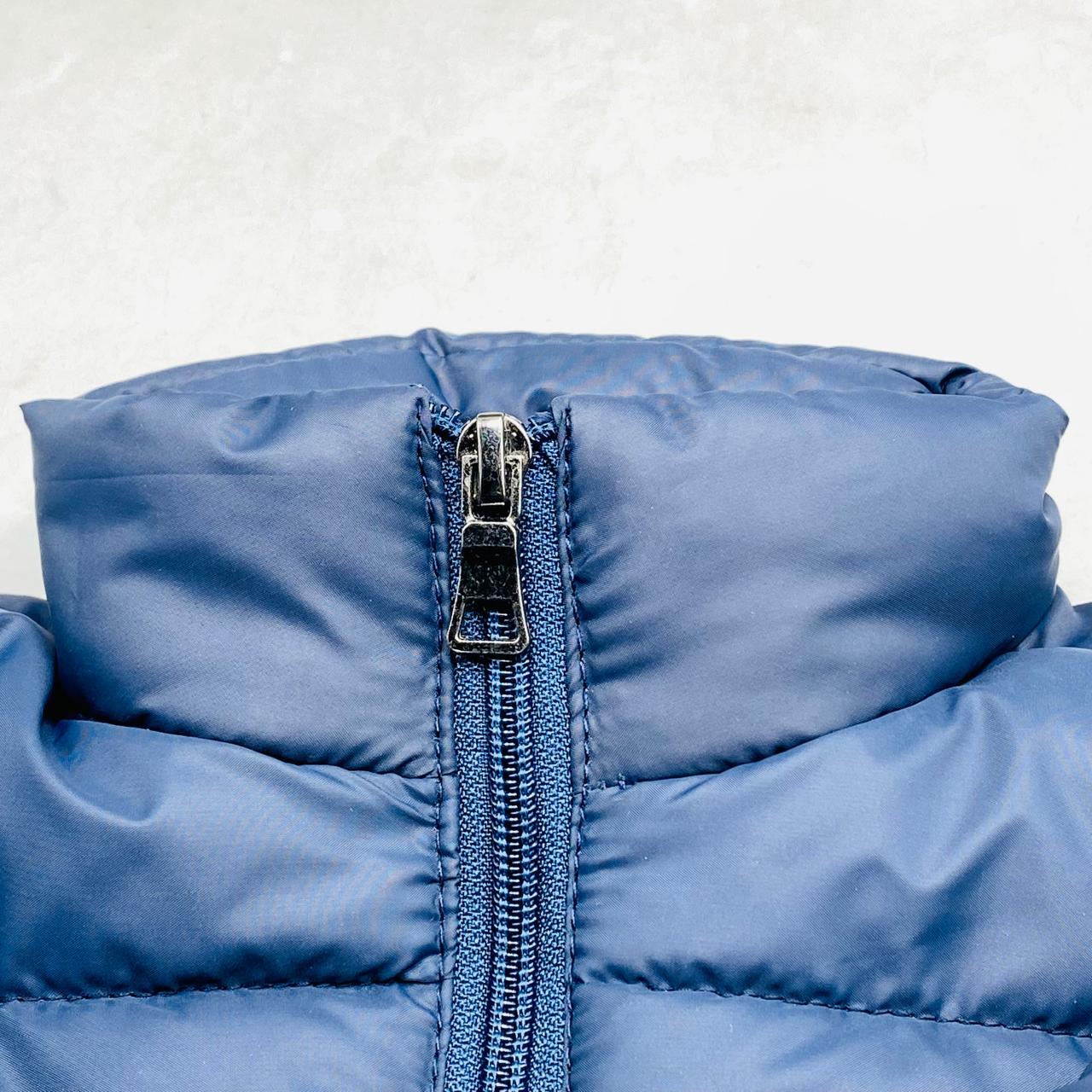 Blue Color Winter Puffer Jacket with 3 Pockets