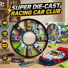 Inertial Power Alloy Die-Cast Cars with Launcher