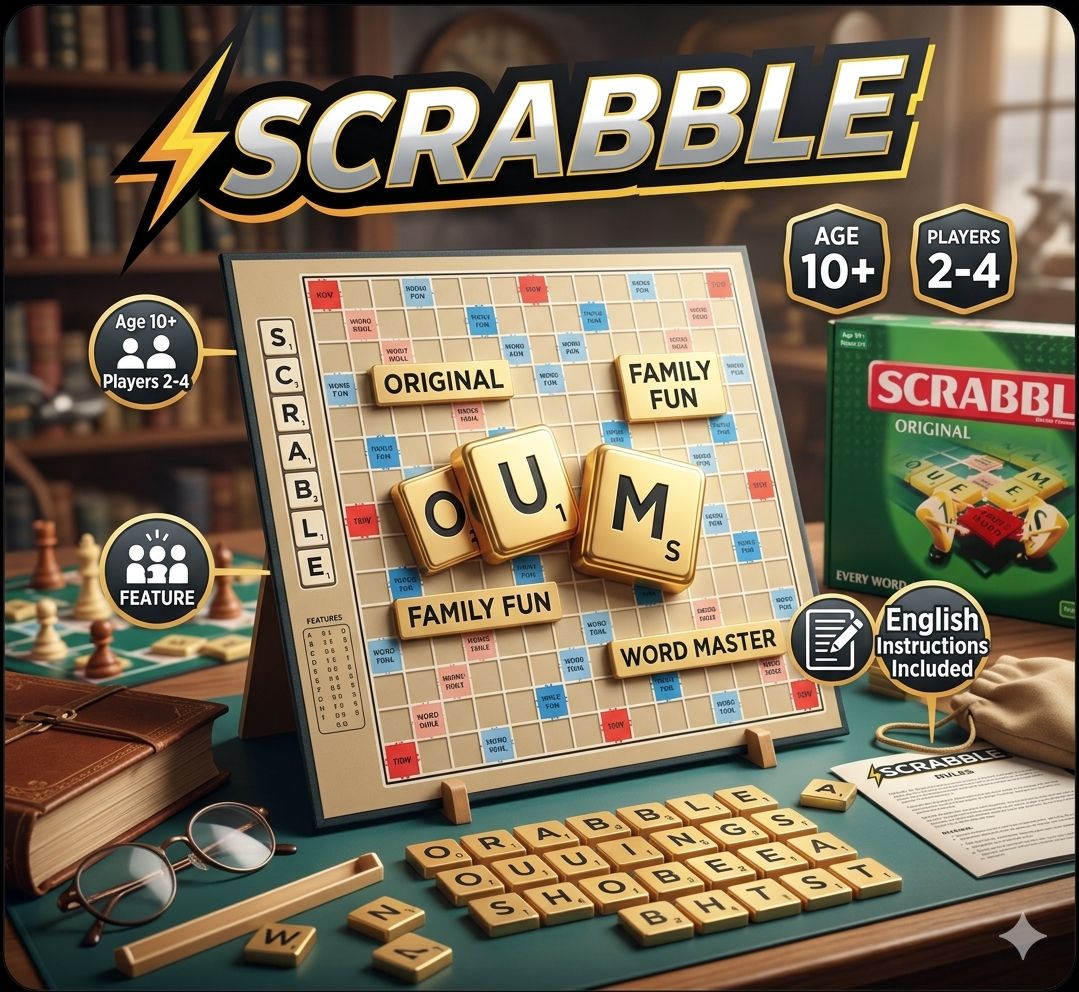Multi Players Scrabble Crossword Game