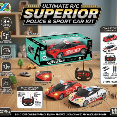 Remote Control Superior Police Sport Car
