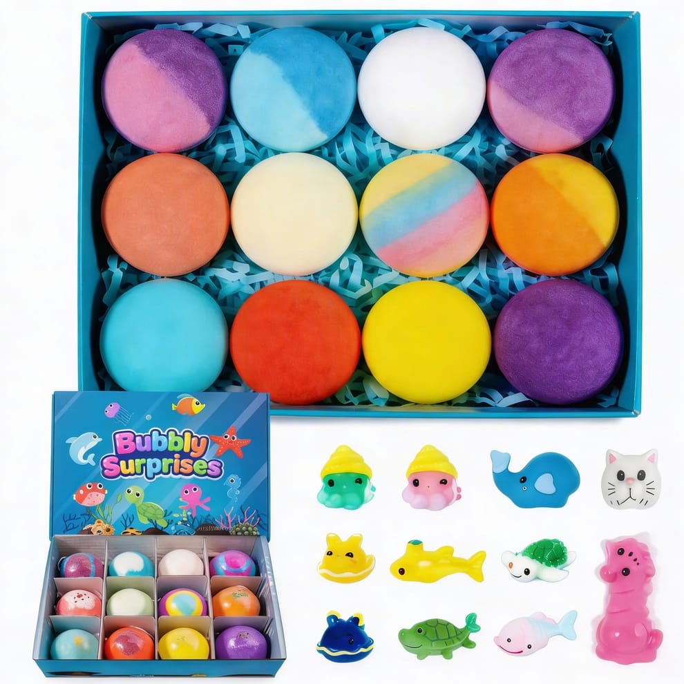 1 Piece Kindergarten Bath Bombs With Surprise Inside Toys