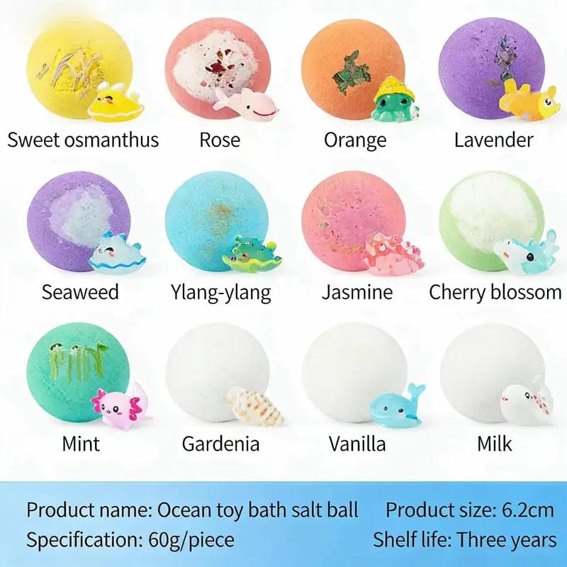 1 Piece Kindergarten Bath Bombs With Surprise Inside Toys