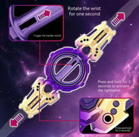 Thumbnail for Double Edged Lightsaber Fire Crystal Sword