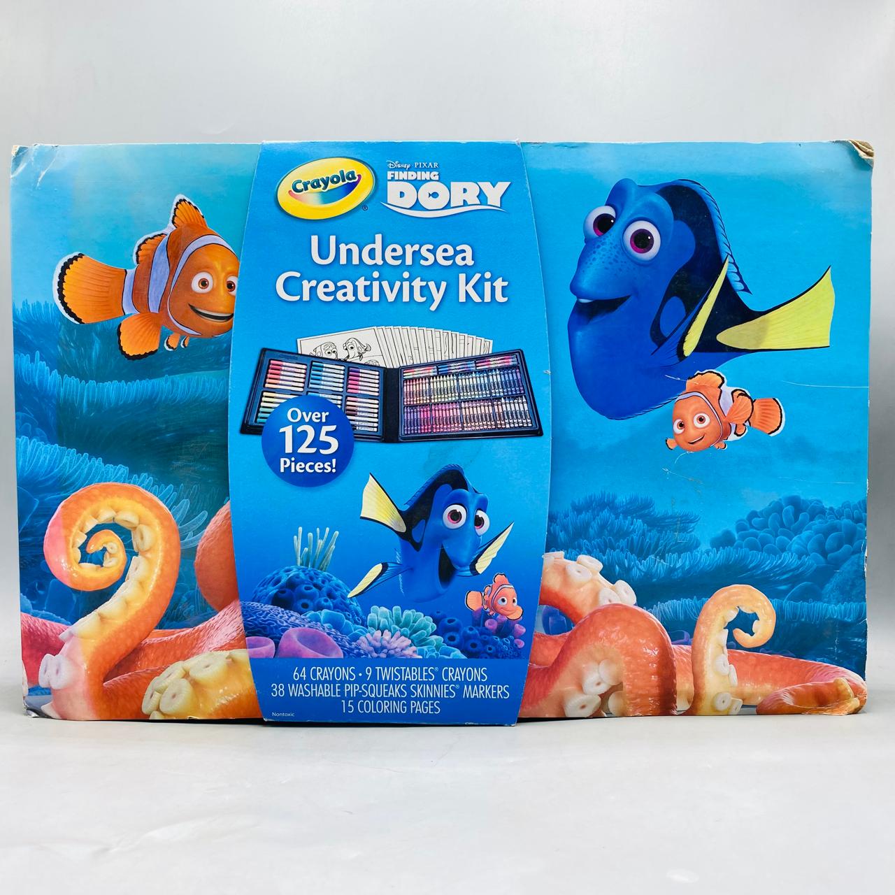 Crayola Disney Pixar Finding Dory Under Sea 125+ Pieces Creativity Kit