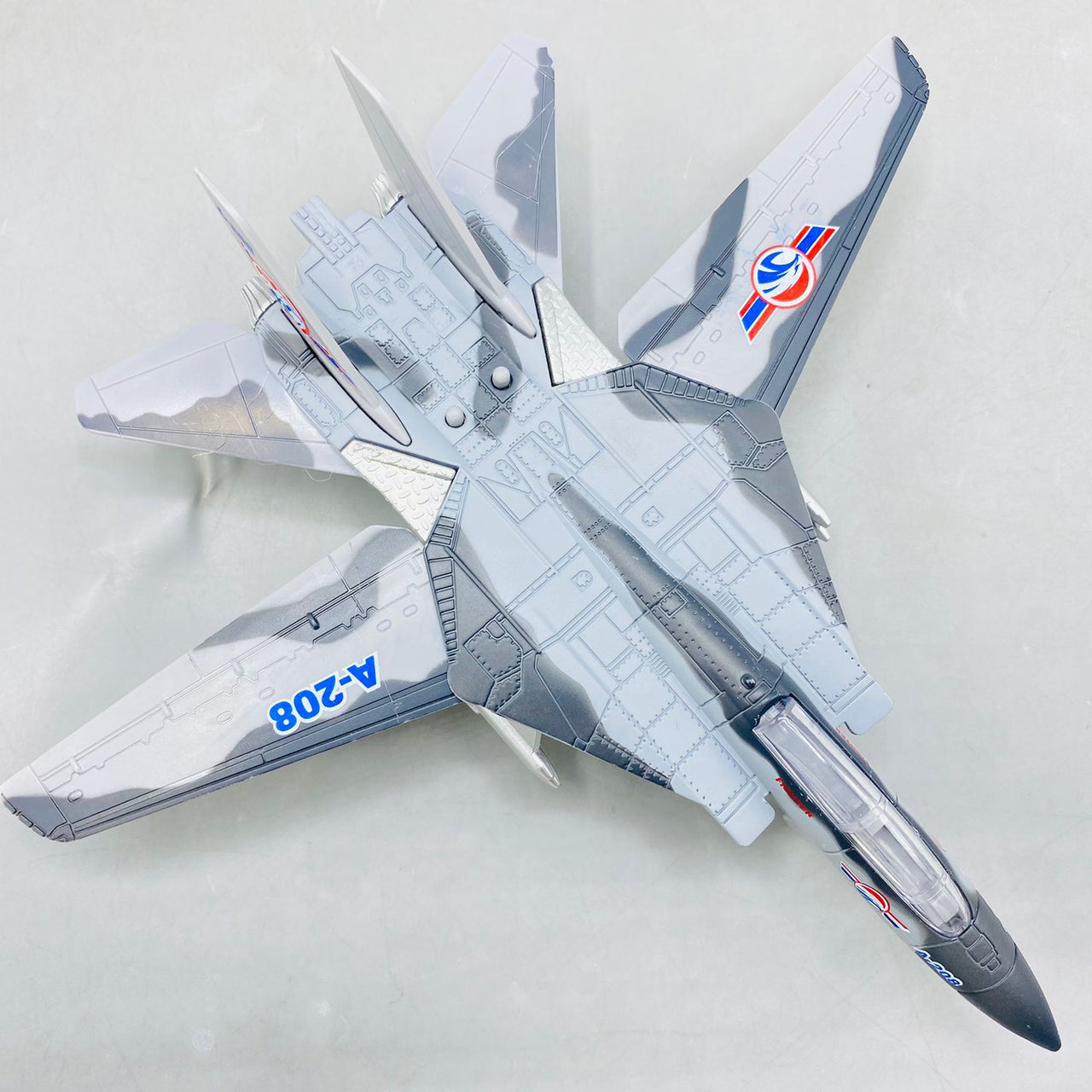 Diecast Military Power Fighter Airplane With Light And Sound