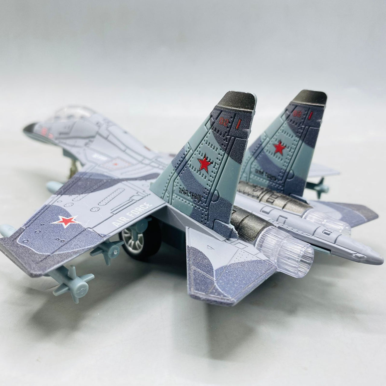 Diecast Air Force Air Plane With Light And Sound