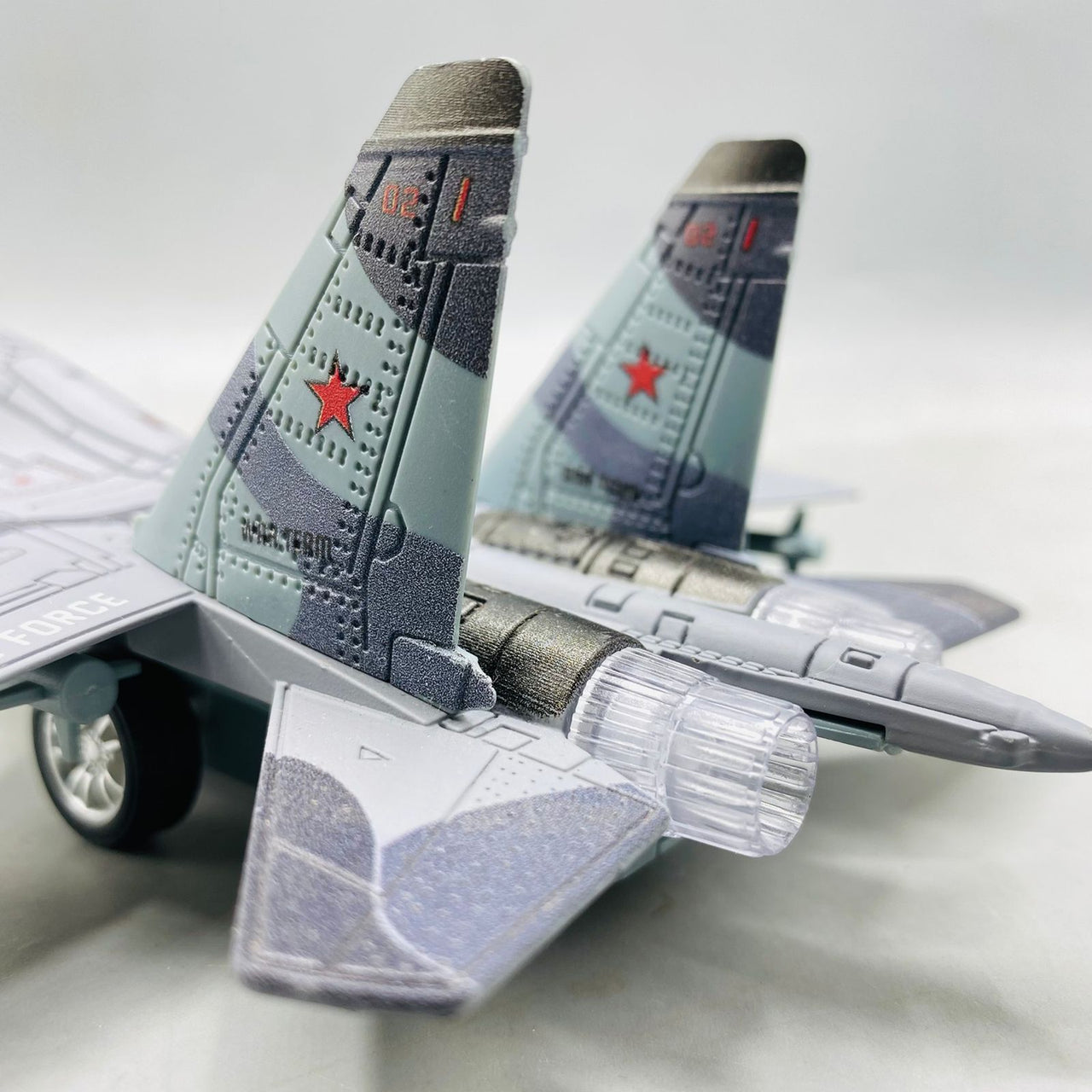 Diecast Air Force Air Plane With Light And Sound