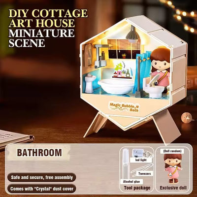 DIY Mini Creative Decoration Bathroom