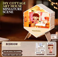 Thumbnail for 6 in 1 DIY Mini Creative Doll House With 1 Surprise Gift