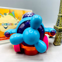 Thumbnail for Bright Neon Propeller Airplane Push-and-Go Toy with Lights & Sound