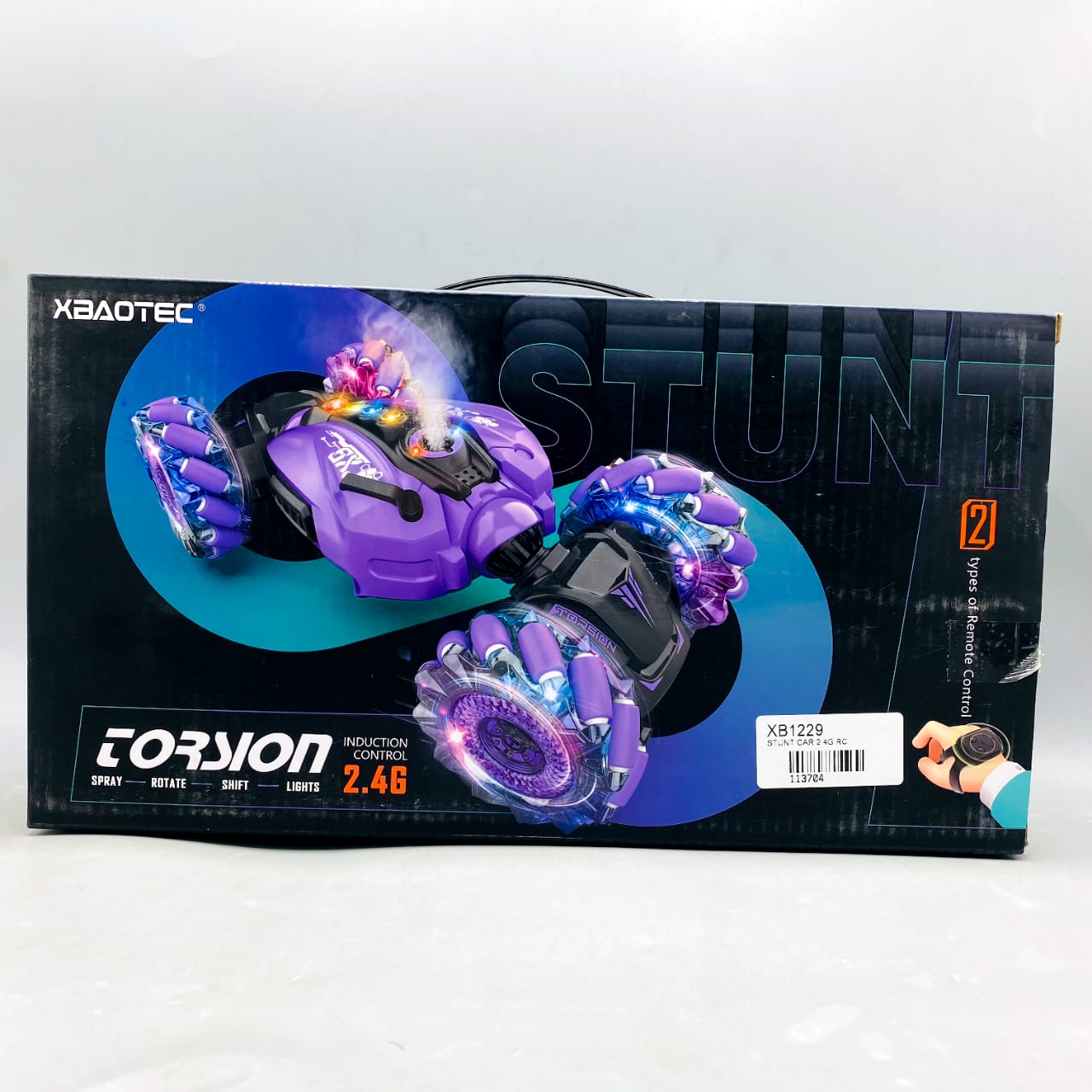 Remote Control Stunt Car With Smoke Effect And Light And Sound