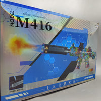 Thumbnail for Automatic Gell Blaster M416 Gun with Light and Smoke Effect