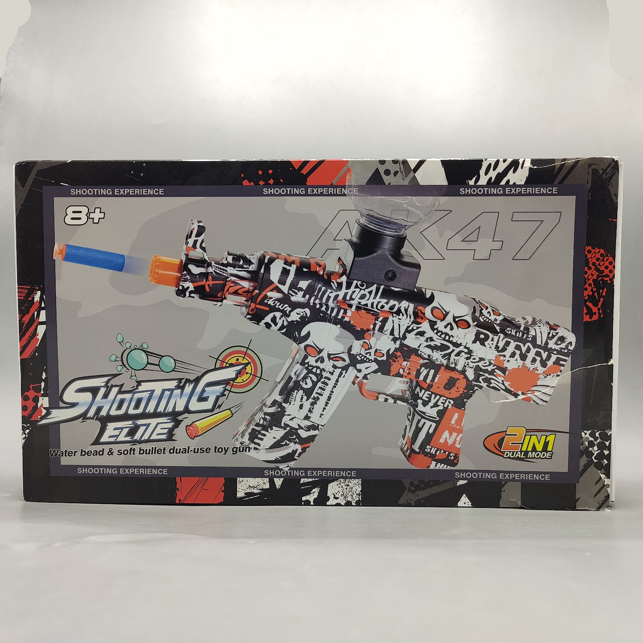 Automatic AK47 Gell Blaster And Soft Bullet Gun