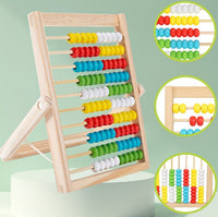 Thumbnail for Classic Wooden Educational Abacus Bean Toys