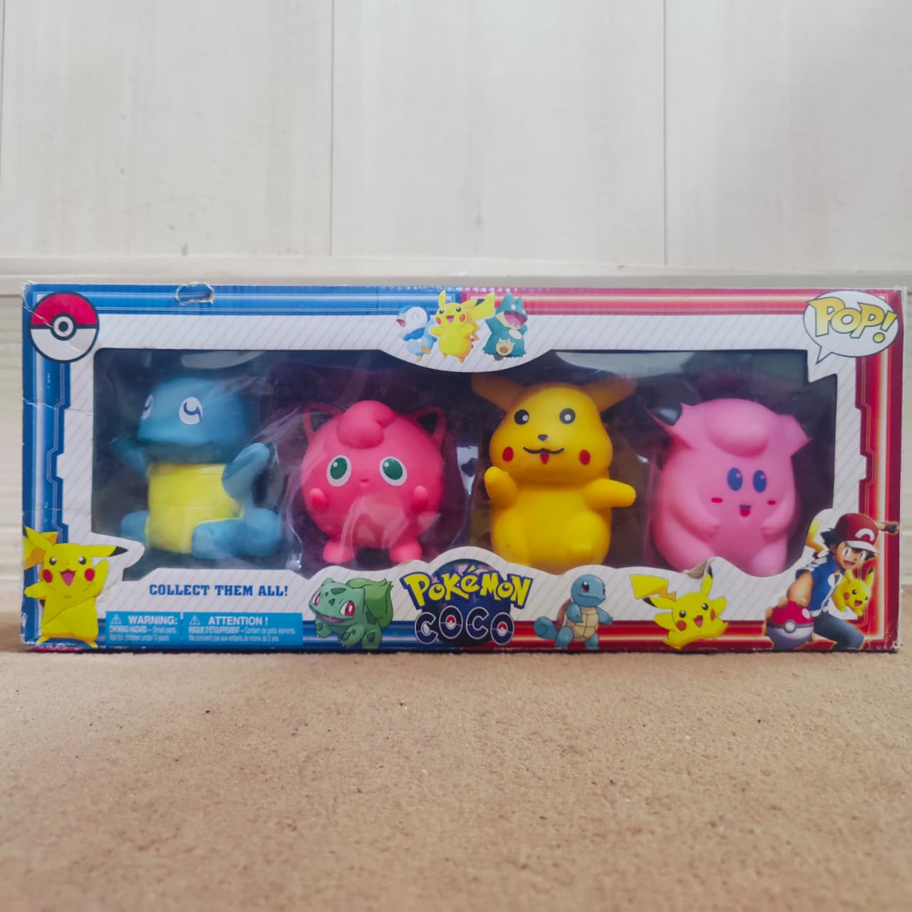 Pokémon Coco Figure Set 4 Pcs