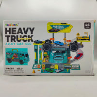 Thumbnail for Alloy Car Assembly Racing Car Track Set 46 Pcs