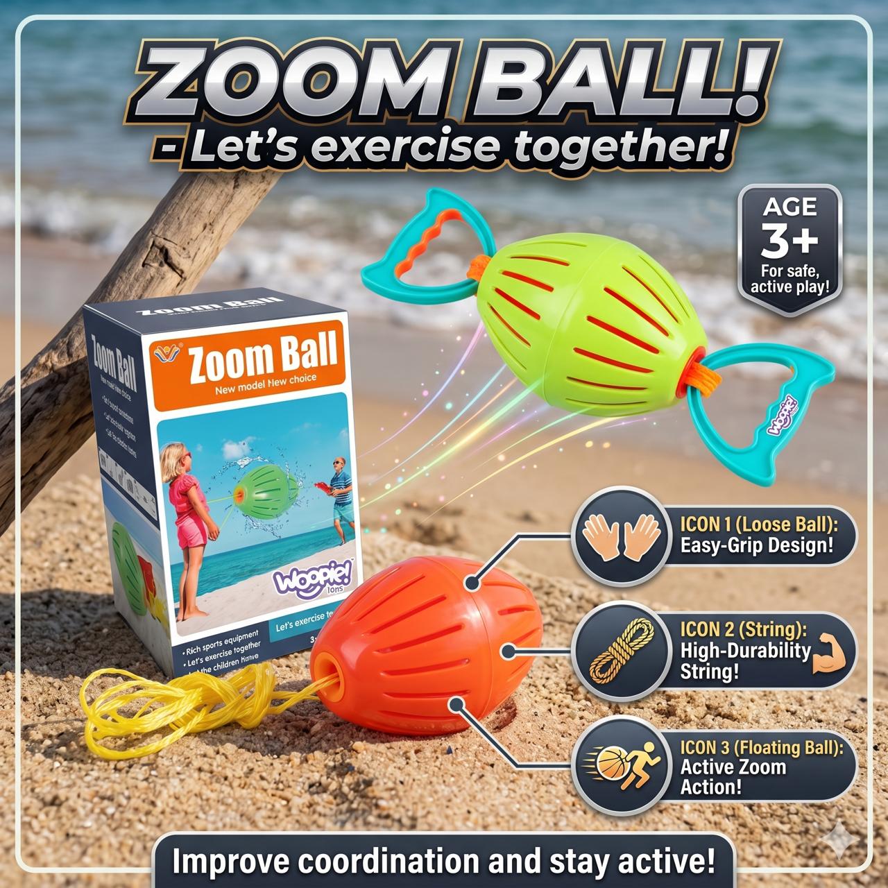 Woopie Water Zoom BALL Game Toy