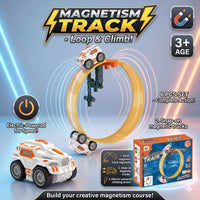 Thumbnail for 360 Rotate Magnetic Car Track Set
