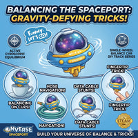 Thumbnail for DIY Single Wheel Astronaut Balance Car With Light And Sound