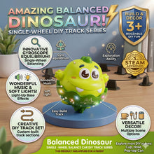DIY Single Wheel Dinosaur Balance Car With Light And Sound