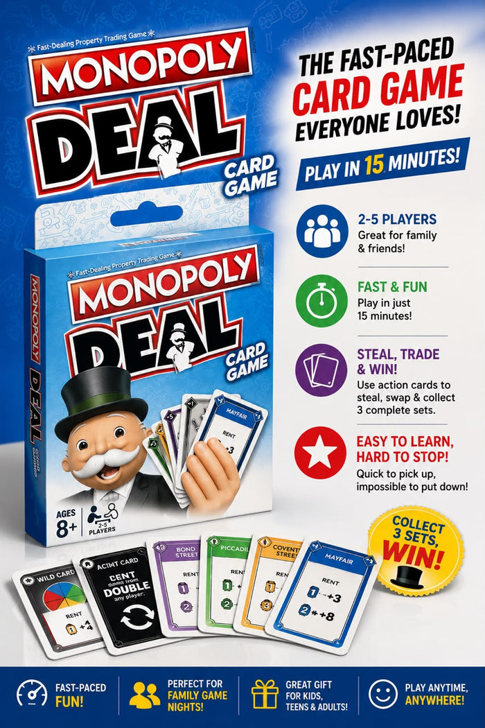 Multi Player Monopoly Deal Card Game