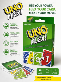 Thumbnail for Multi Player UNO FLEX Family Card Game