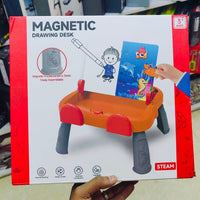 Thumbnail for Magnetic Drawing Desk STEAM activity table for kids aged 3+