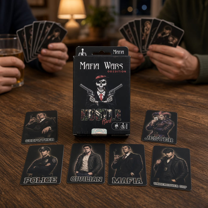 Mafia Wars Expedition Card Game  6-16 Players