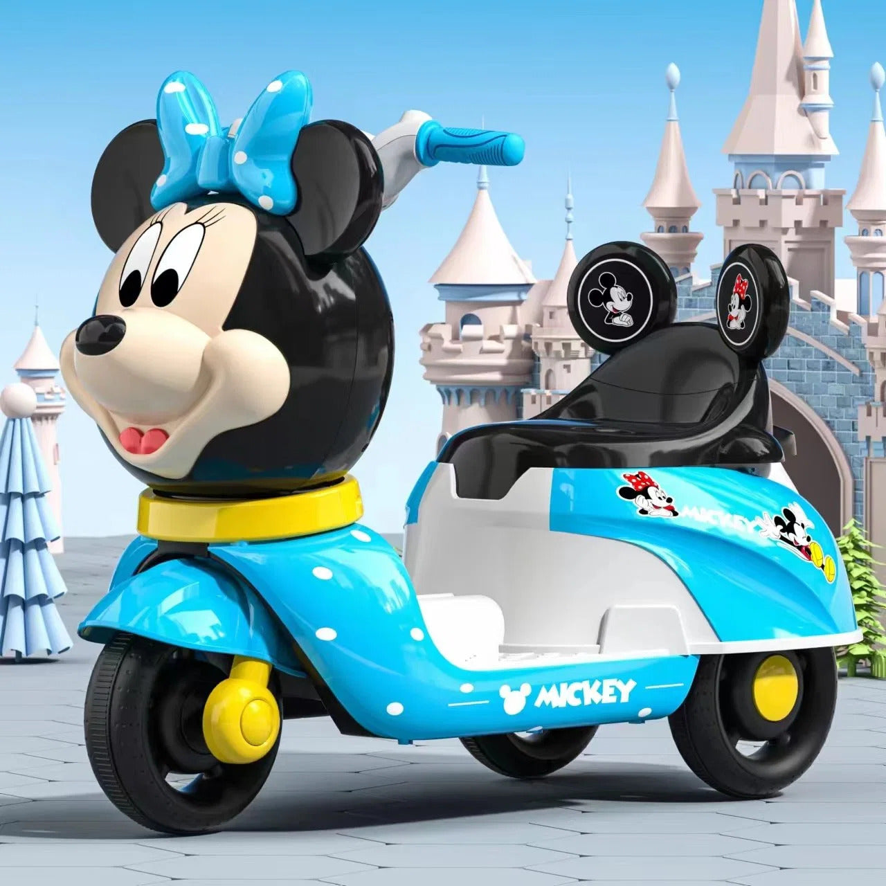 6V Minnie Electric Rechargeable Scooter For Kids