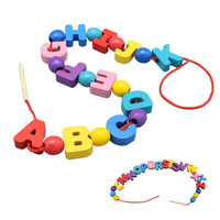 Thumbnail for Wooden Alphabets Capital Letter  for Kids