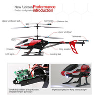 Thumbnail for 3.5 Channel remote Control Flood Bragon Helicopter