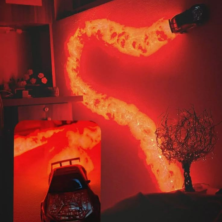 Racing Car LED Cloud Lamp Wall