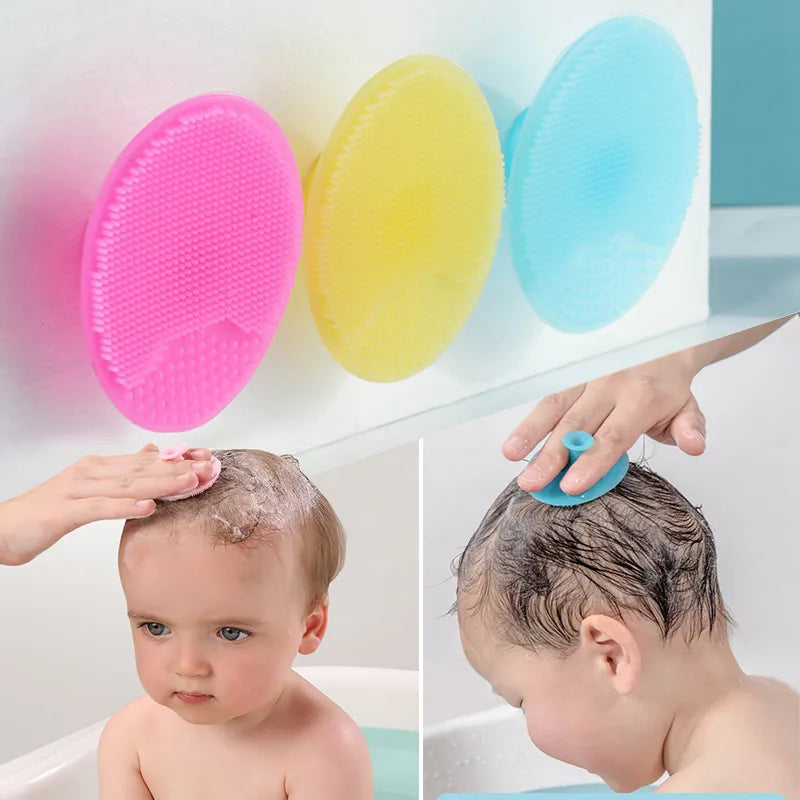 Baby Bath Silicone Scrubbers Brush