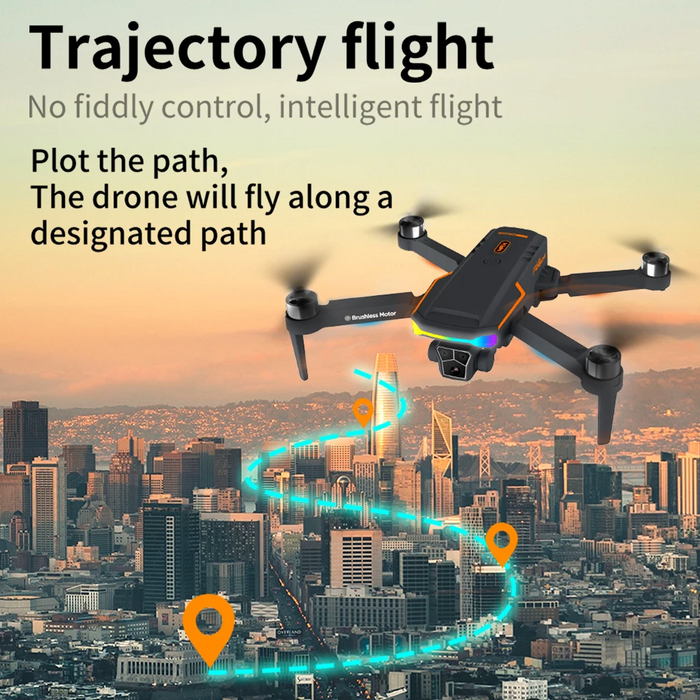 F168 Drone With Camera And Obstacle Avoidance