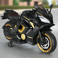 Thumbnail for Yamaha R1 Design Kids Ride on Electric Bike Light And Sound