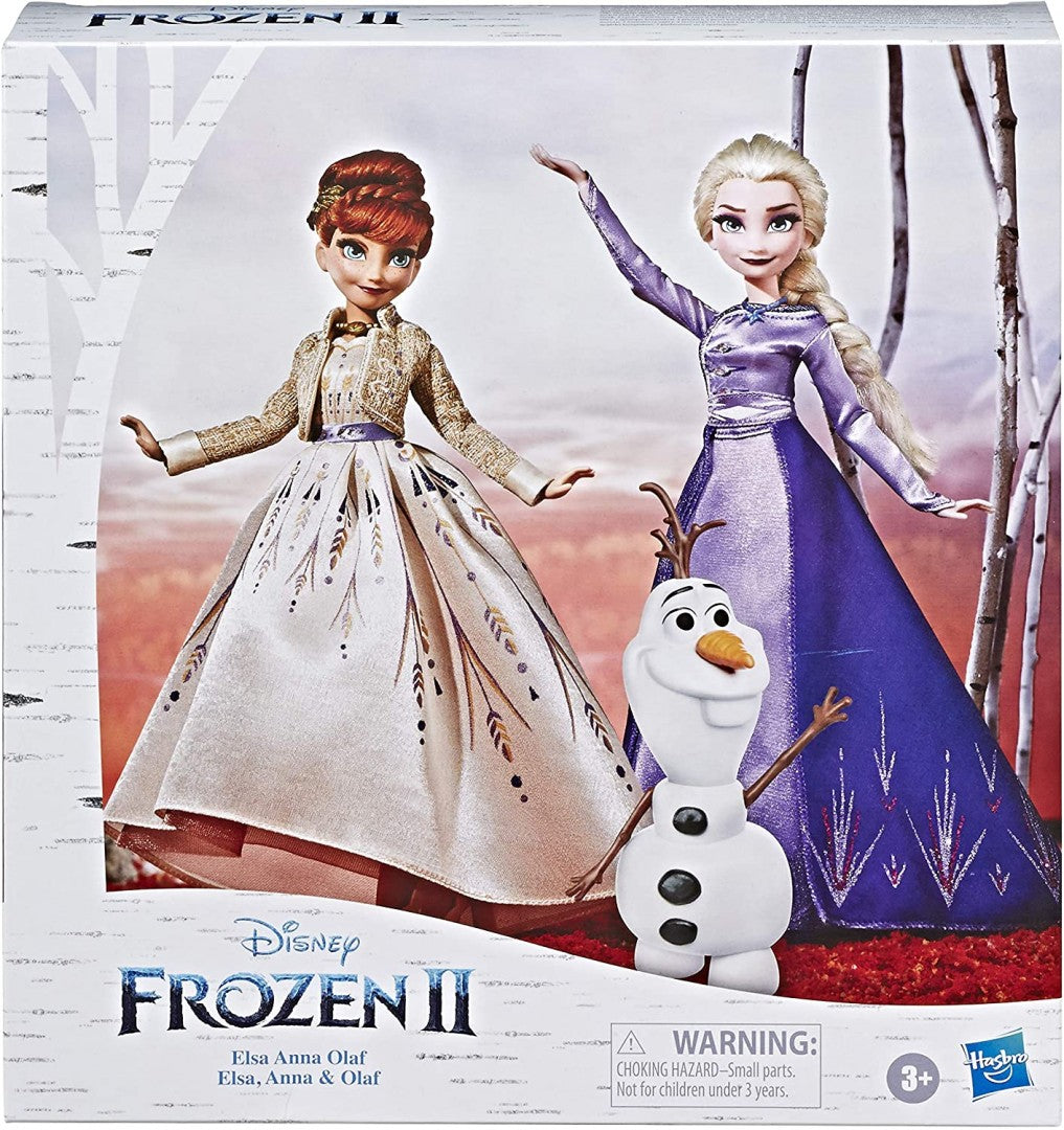 Barbie Frozen 2 Elsa, Anna And Olaf Multipack