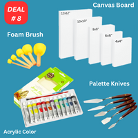Thumbnail for Artist Acrylic Painting Deal - 16 Pieces