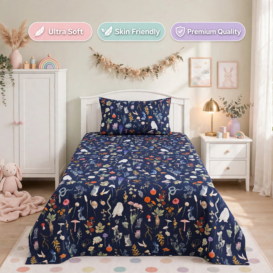 Nature Kids Percale Bedsheet