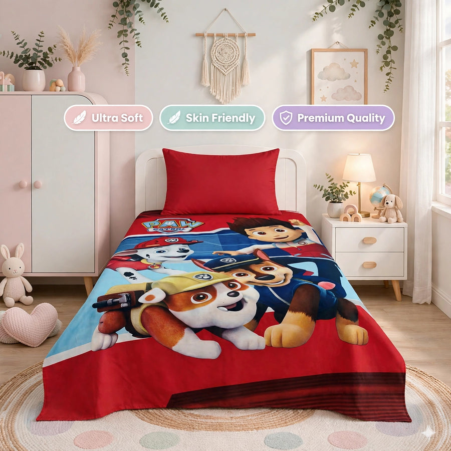 Paw Patrol Kids Bedsheet