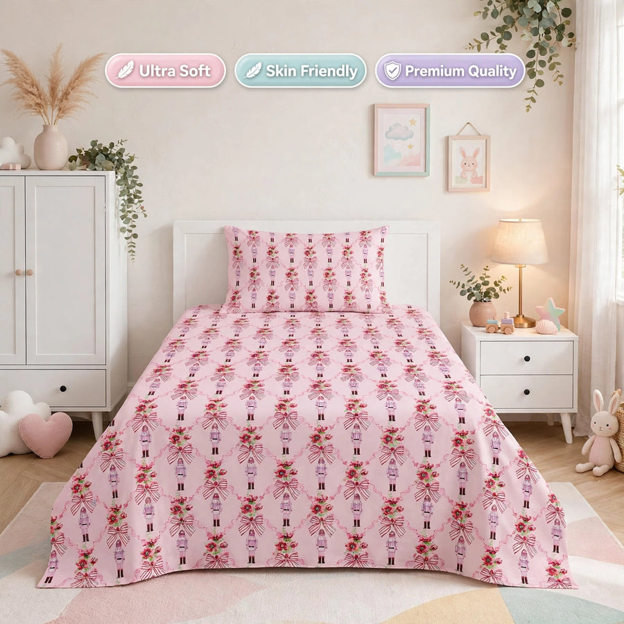 Nutcracker Kids Percale Bedsheet