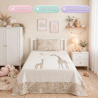 Thumbnail for Giraffe Kids Percale Bedsheet
