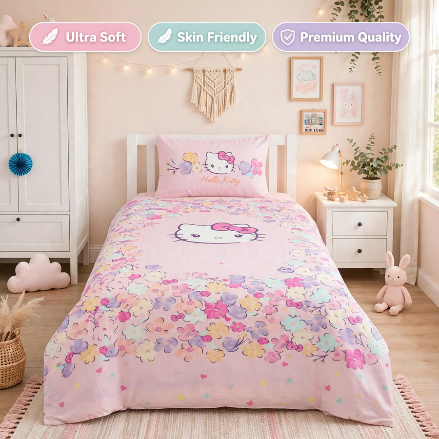 Hello Kitty Kids Percale Bedsheet