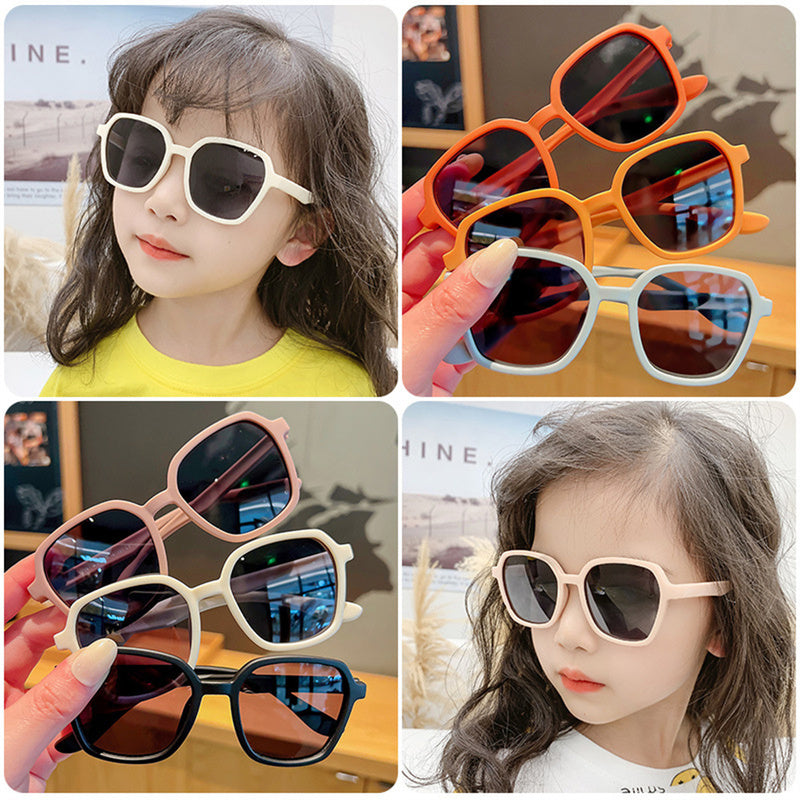 Cute Frosted Classic Sunglasses For Boys & Girls Assortment