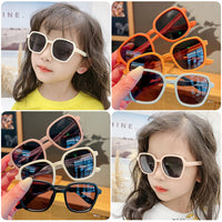 Thumbnail for Cute Frosted Classic Sunglasses For Boys & Girls Assortment