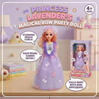 Thumbnail for Princess Fashion Doll Purple Butterfly Gown Light And Sound