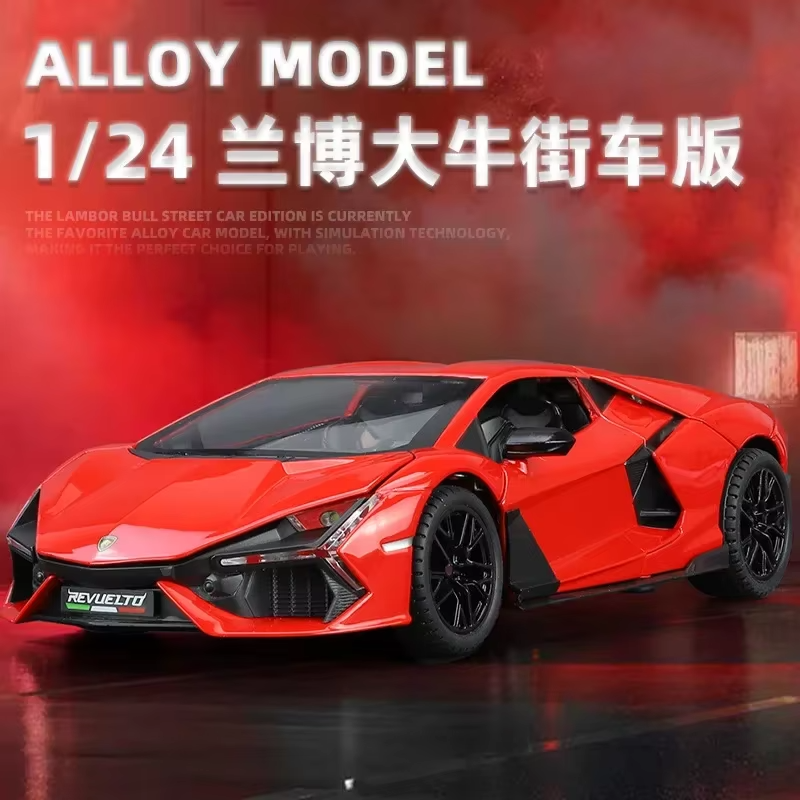 Diecast 1:24 Lamborghini Revuelto Car