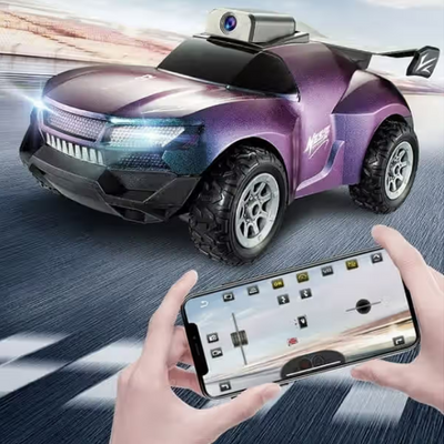 Remote Control High-Speed Car with Wireless Camera And Phone Controller