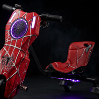 Thumbnail for Close-up of the Volt Drift scooter bucket seat and handlebar